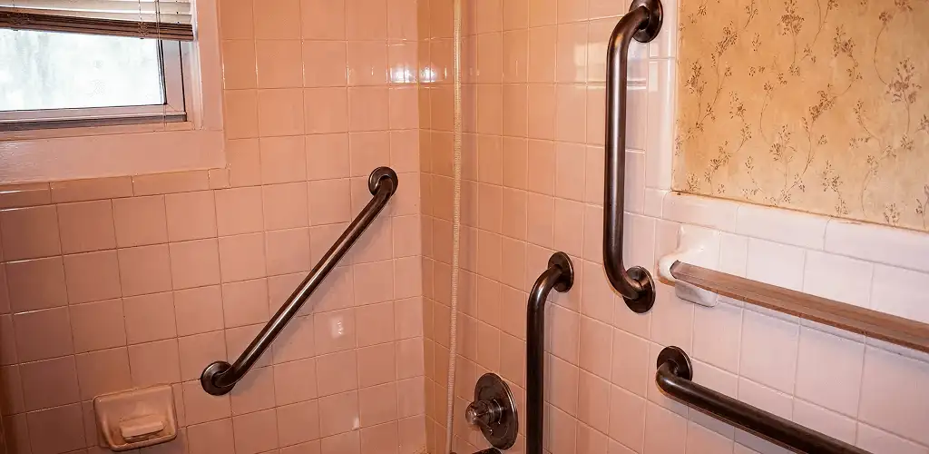 Shower grab bar installation for bathroom safety and accessibility in Fort Wayne, IN